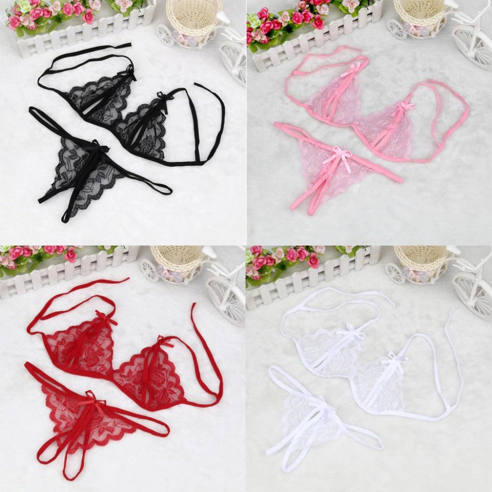 Mini Micro Bikini Size SMALL Suit Womens Transparent Butt Panties Thong Lingerie